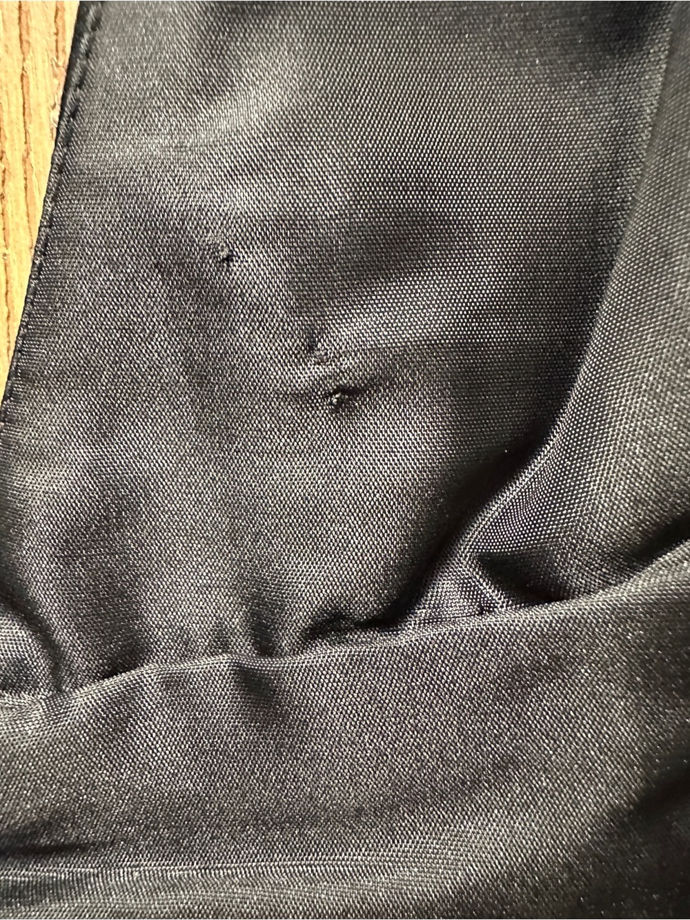 Vintage Black tie formal Vera Wang Black Maxi Evening Gown with Deep V - Picture 14 of 16